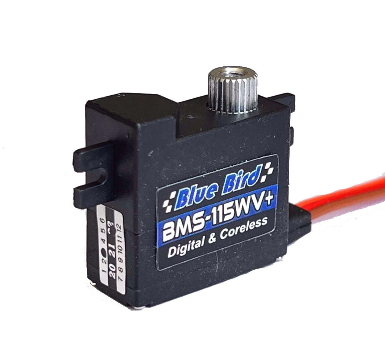 Blue Bird BMS-115WV+ Servo - 7.1Kg.cm 0.09s 11.1g 10mm 3 Blue Bird BMS-115WV+ Servo - 7.1Kg.cm 0.09s 11.1g 10mm