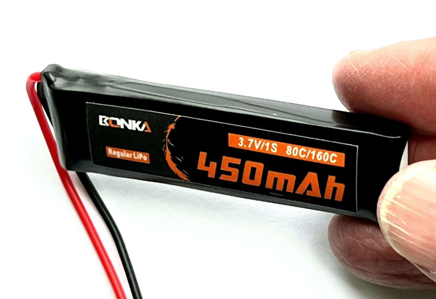 Bonka LiPo 1S 450mAh 3.7V 80C JST 6 Bonka LiPo 1S 450mAh 3.7V 80C JST - Image 4