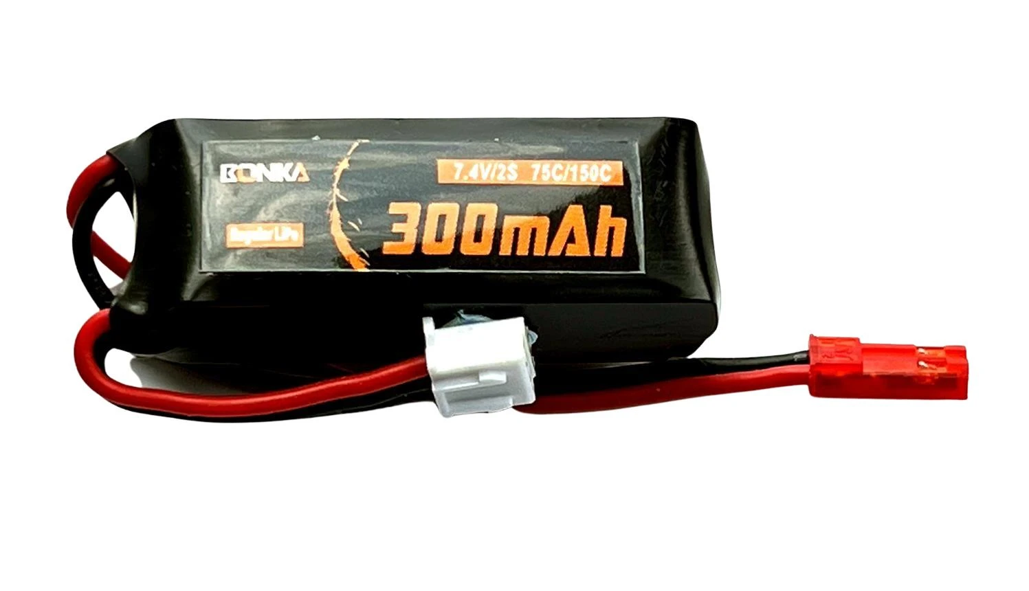 Bonka LiPo 2S 300mAh 7.4V 75C JST 4 Bonka LiPo 2S 300mAh 7.4V 75C JST - Image 2