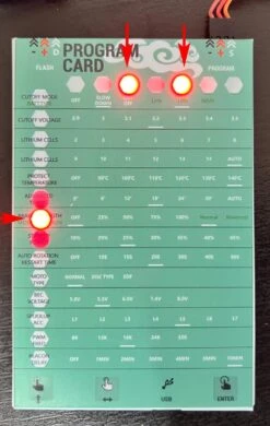 E-Power Plus Program Card -Kids Toys Shop e power plus program card 40