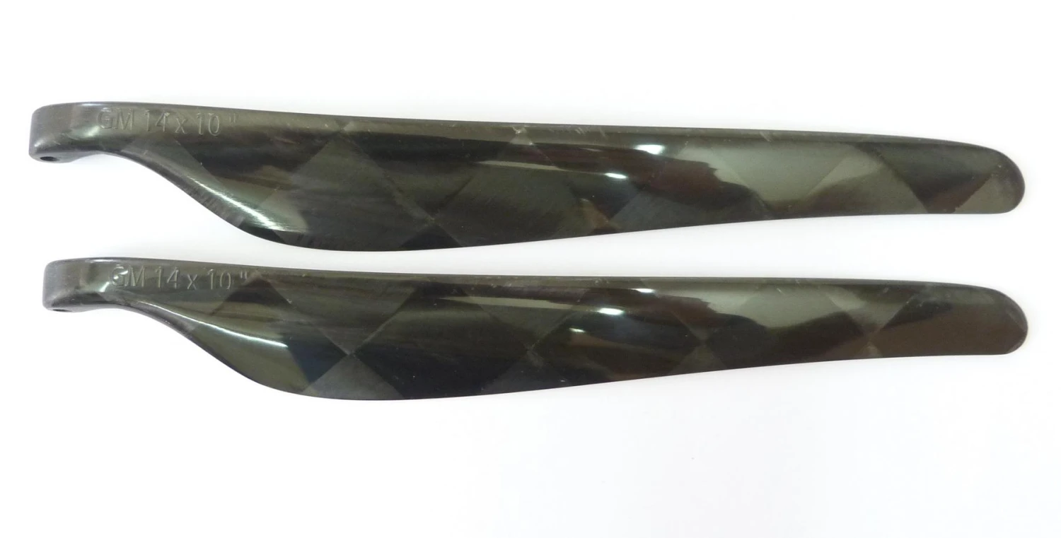 GM 14x7F Folding Prop Blades Flat 3 GM 14x7F Folding Prop Blades Flat