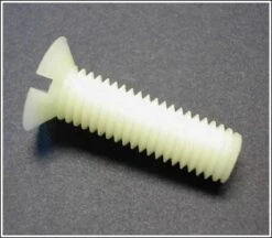 M3x16 Mm Countersunk Slot End Nylon Screws (5)