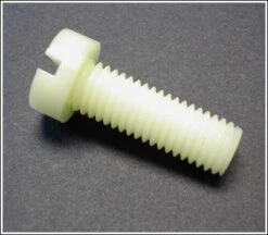 M4x30 Mm Cheesehead Slot End Nylon Screws (5)