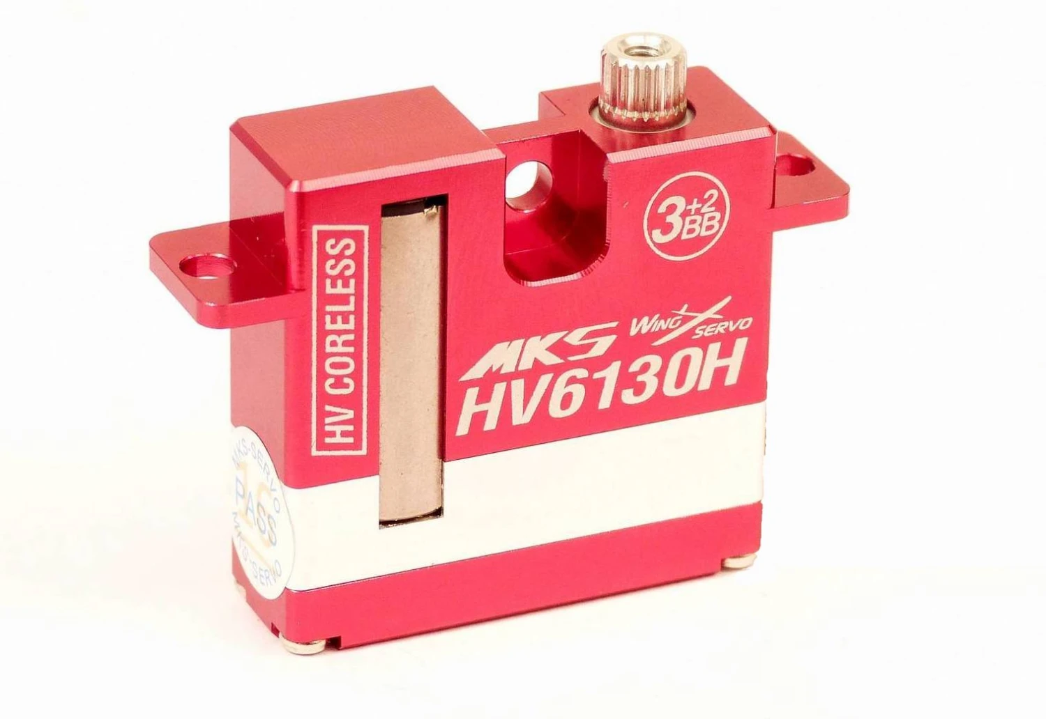 MKS HV6130H Servo - 8.1Kg.cm 0.10s 23.0g 10mm 3 MKS HV6130H Servo - 8.1Kg.cm 0.10s 23.0g 10mm